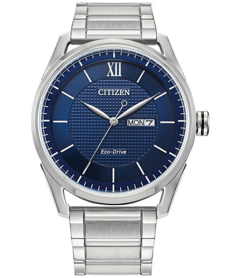 シチズン レディース アクセサリー 腕時計 Tシャツ Citizen Men's Classic Three Hand Stainless Steel Bracelet Watch Silver シルバー