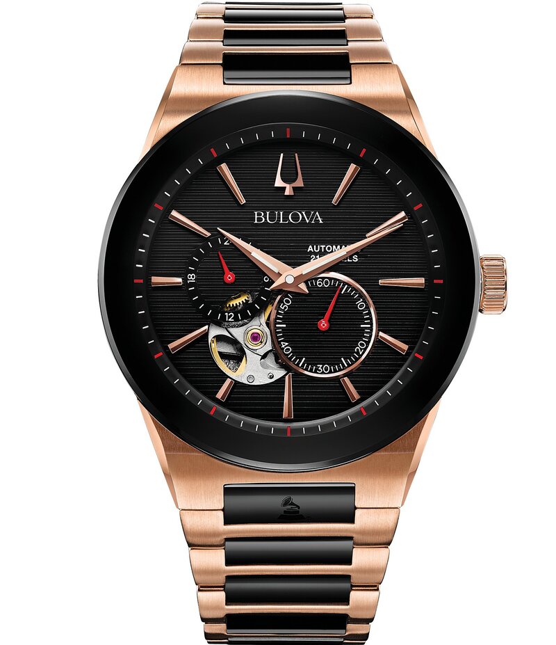 ブロバ レディース 付属品 ウオッチ Bulova Men\u0027s Latin GRAMMY Automatic Bracelet Watch Two Tone