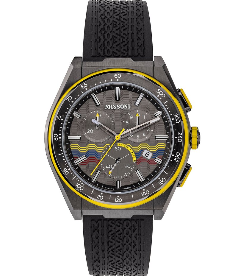 ミッソーニ レディース アクセサリー 腕時計 Missoni Men's M331 Sportswear Two Tone Chronograph Watch Two Tone
