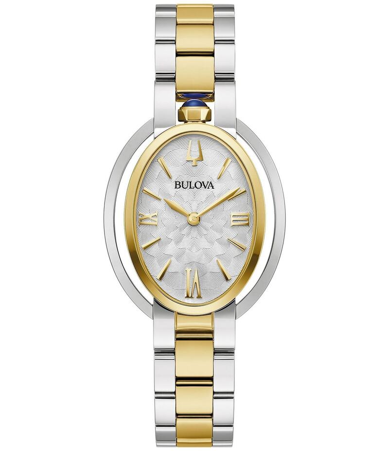 ブロバ レディース アクセサリー 腕時計 Tシャツ Bulova Women's Rubaiyat Two Hand Two Tone Analog Stainless Steel Bracelet Watch Two Tone｜ReVida 店