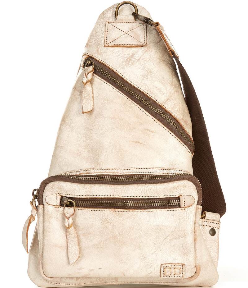 ベッドステュ レディース バッグ ハンドバッグ レザー Bed Stu Andie Tanned Leather Sling Backpack Nectar Lux