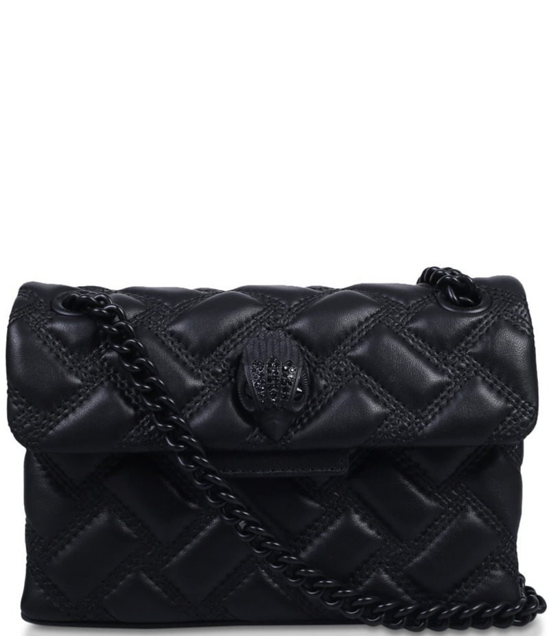 カートジェイガーロンドン レディース バッグ ショルダーバッグ キルティング ミニ Kurt Geiger London Kensington Drench Quilted Mini Chain Crossbody Bag Black ブラック