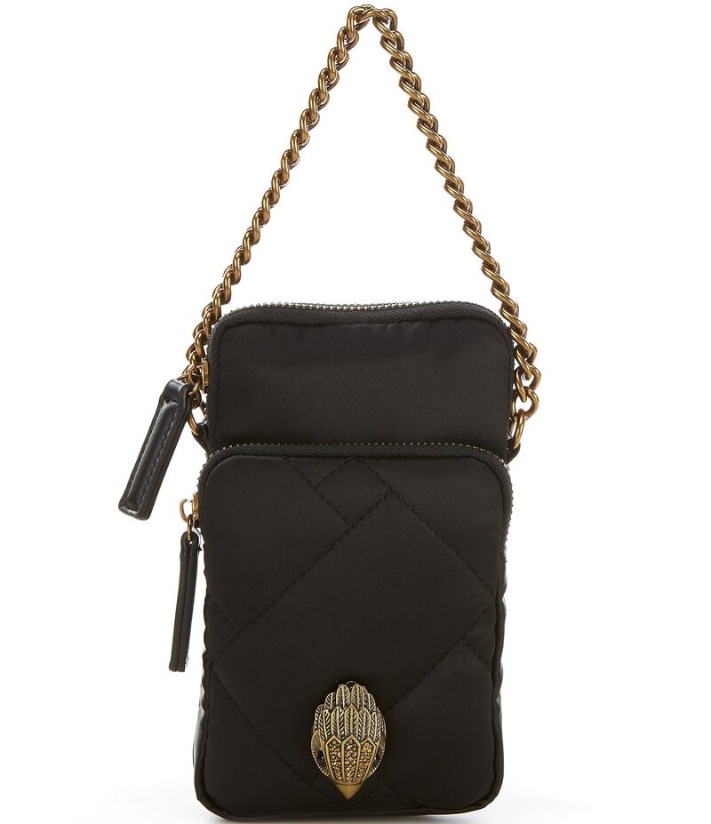 カートジェイガーロンドン レディース バッグ ショルダーバッグ ナイロン Kurt Geiger London Nylon Multi Pocket Crossbody Bag Black ブラック