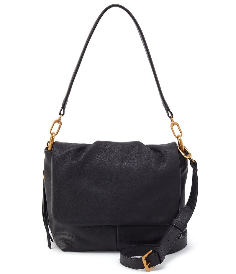 ホボ レディース バッグ ショルダーバッグ HOBO Harley Convertible Crossbody Shoulder Bag Black ブラック