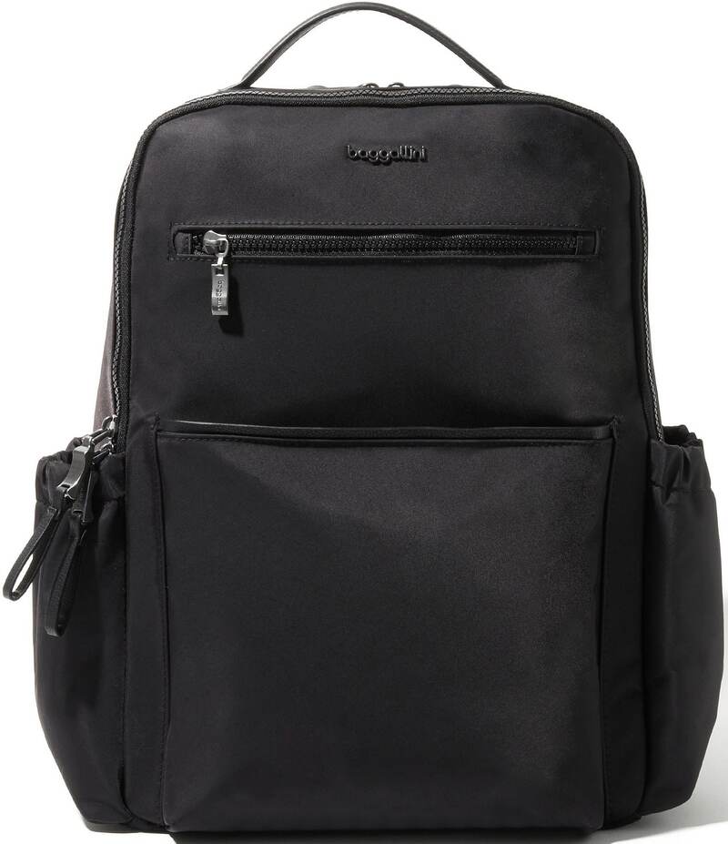 バッガリーニ レディース バッグ バックパック・リュックサック Baggallini Tribeca Expandable Laptop Backpack Black Twill ブラック