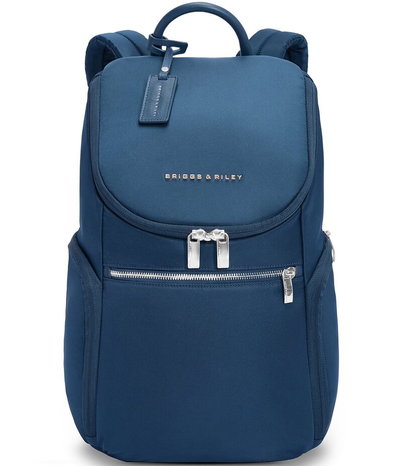 ブリグスアンドライリー レディース 御徒面子 旅行バッグ Briggs \u0026 Riley Rhapsody U-Zip Backpack Navy 米国海軍
