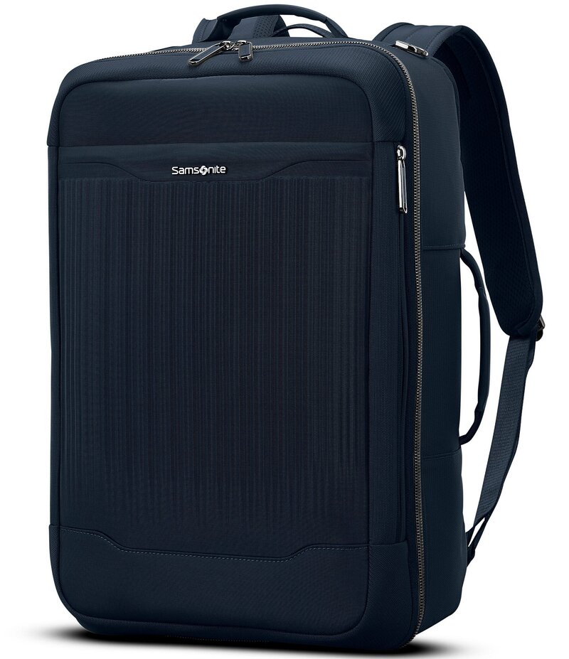 サムソナイト レディース バッグ ハンドバッグ Samsonite Silhouette 18 Travel Backpack Deep Navy ネイビー