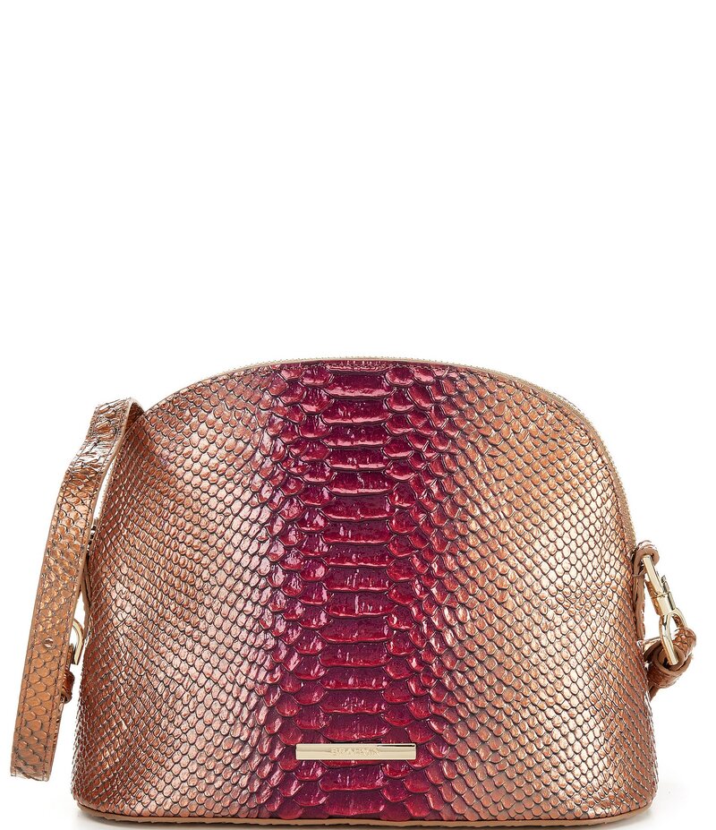 ブランミン レディース バッグ ショルダーバッグ BRAHMIN Harkness Collection Small Georgina Pomegranate Crossbody Bag Pomegranate