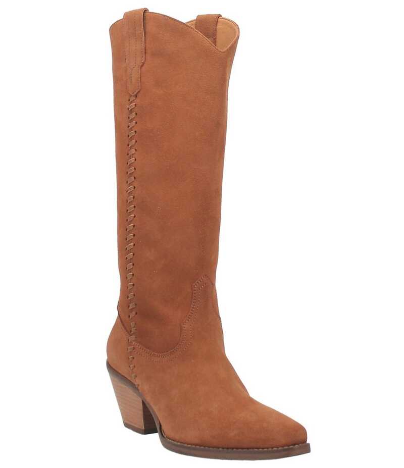 ディンゴ レディース シューズ ブーツ・レインブーツ トール スエード ブーツ Dingo Sweetwater Suede Tall Western Boots Whiskey|ReVida 店
