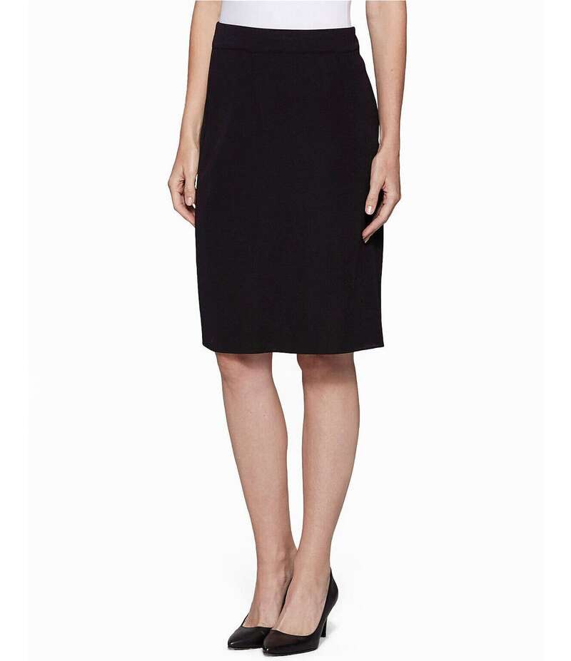 ミソック レディース ボトムス スカート ニット MISOOK Mylana Knit Elastic Waist Pull-On Skirt Black ブラック｜ReVida 店