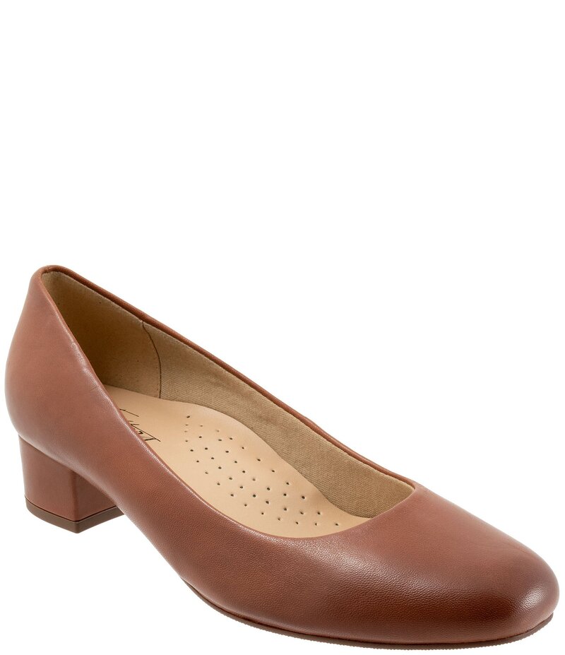 トロッターズ レディース シューズ パンプス なめし革 Trotters Dream Leather Pumps Nude 靴-パンプス