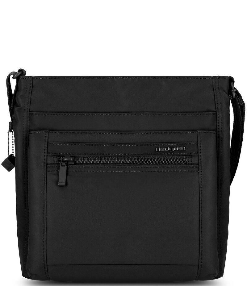ヘドグレン レディース 御徒面子 ショルダーバッグ ナイロン Hedgren Orva RFID Nylon Crossbody Bag Black 黒いこと