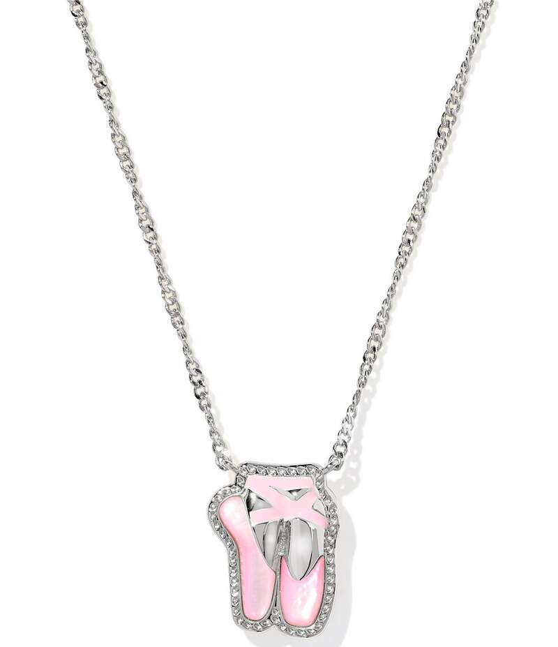 ケンドラスコット レディース アクセサリー ネックレス・チョーカー レース Kendra Scott Ballet Short Pendant Necklace Silver Blush Ivory Mother Of Pearl アイボリー