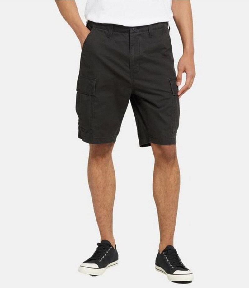 リーバイス メンズ ボトムス ハーフパンツ・ショーツ レギュラーフィット ショートパンツ Levi'sR Carrier Regular Fit 9.5 Inseam Cargo Shorts Meteorite