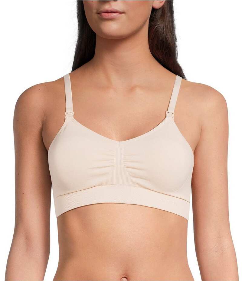 レミステレー レディース アンダーウェア ブラジャー Le Mystere Seamless Comfort Wire-Free Nursing Bralette Softshell