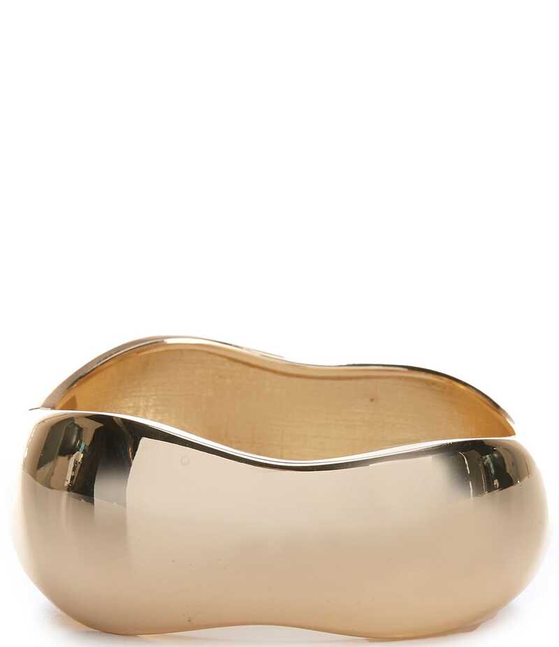 ディラーズ レディース アクセサリー ブレスレット・バングル・アンクレット Dillard's Large Molten Metal Cuff Bracelet Gold ゴールド