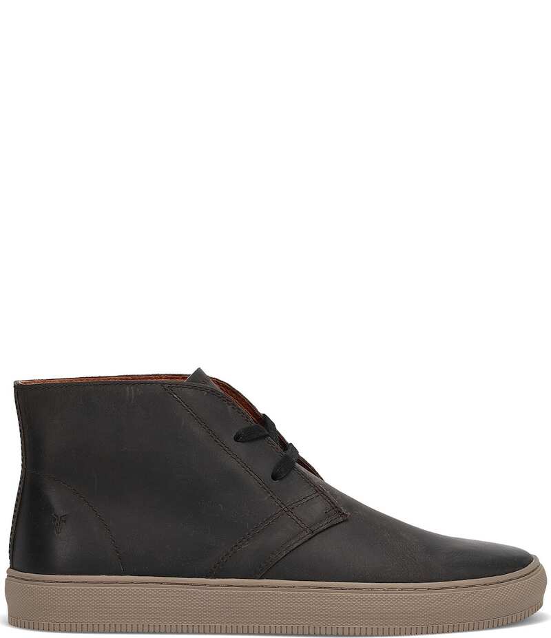 飛球 メンズ シューズ ブーツ・レインブーツ なめし革 Frye Men\u0027s Astor Leather Chukka Boots Black 黒いこと