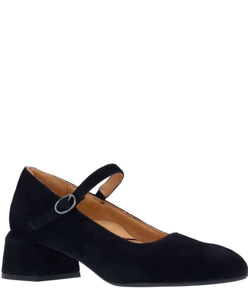 ラモールドピード レディース シューズ ヒール スエード L'Amour Des Pieds Katriel Suede Mary Jane Pumps Black ブラック|ReVida 店