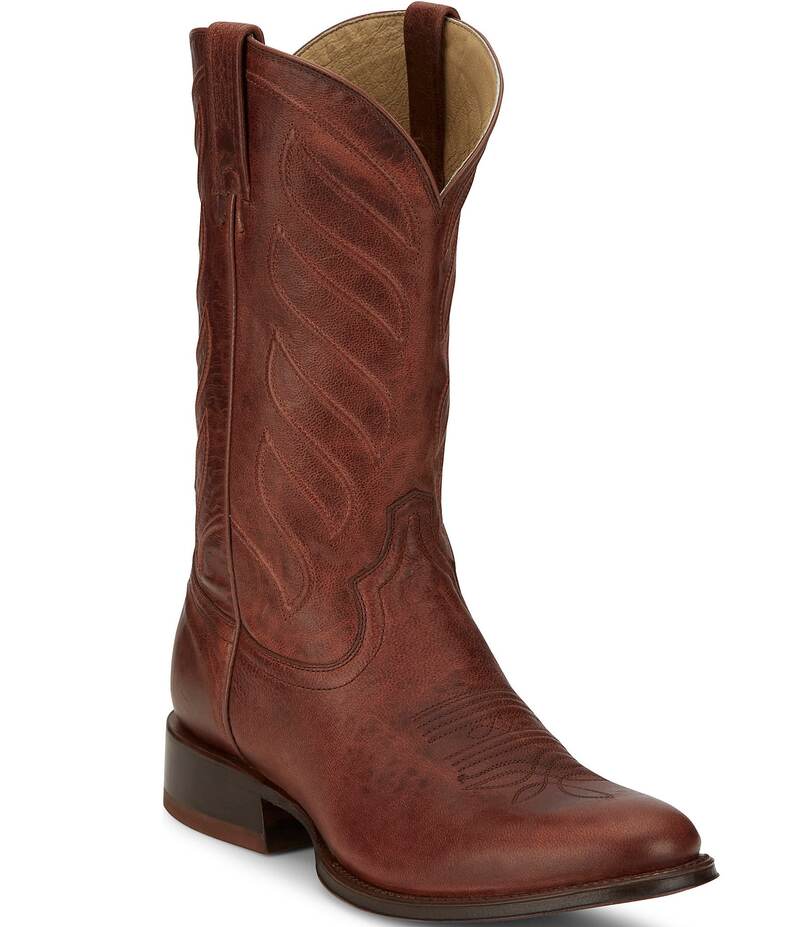 トニーラマ メンズ シューズ ブーツ・レインブーツ Tony Lama Men's Lenado 12 Western Boots Cognac