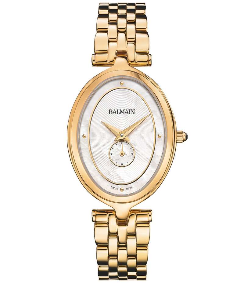 バルマン レディース アクセサリー ブレスレット・バングル・アンクレット Tシャツ Balmain Women's Quartz Analog Stainless Steel Bracelet Watch Gold ゴールド