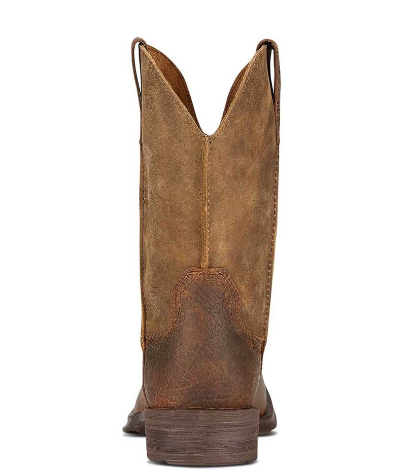 アリアト メンズ シューズ ブーツ・レインブーツ Ariat Men\u0027s Rambler Western Boots Earth/Brown Bomber 赤銅色