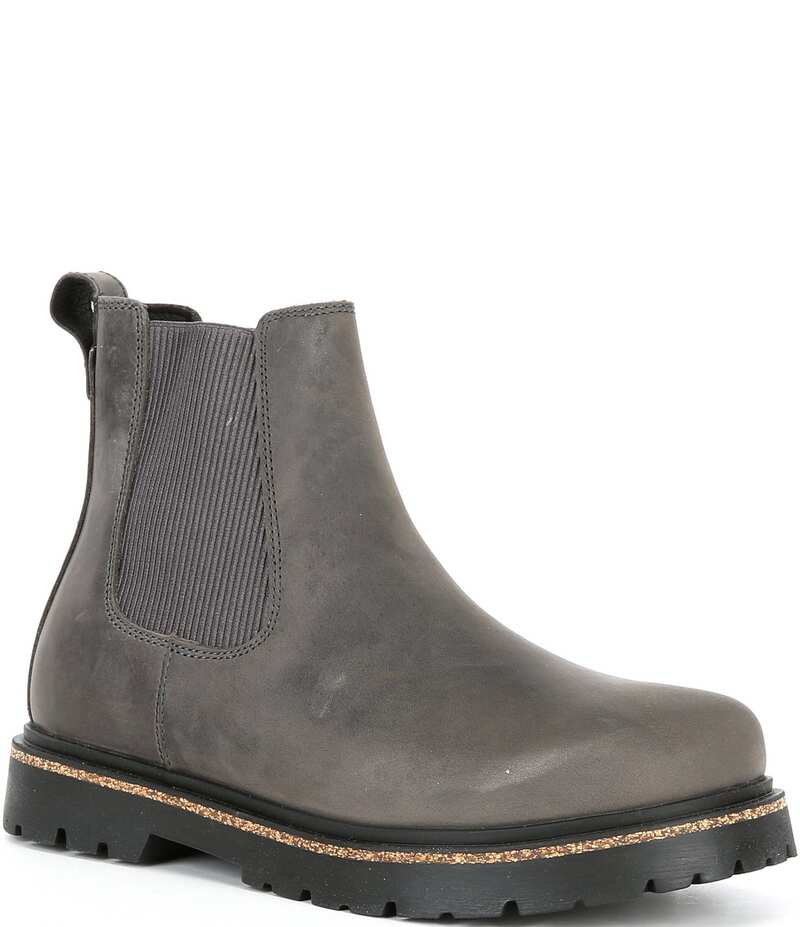 ビルケンシュトック レディース シューズ ブーツ・レインブーツ スエード チェルシー ブーツ Birkenstock Women Highwood Slip On Suede Chelsea Booties Graphite グラファイト