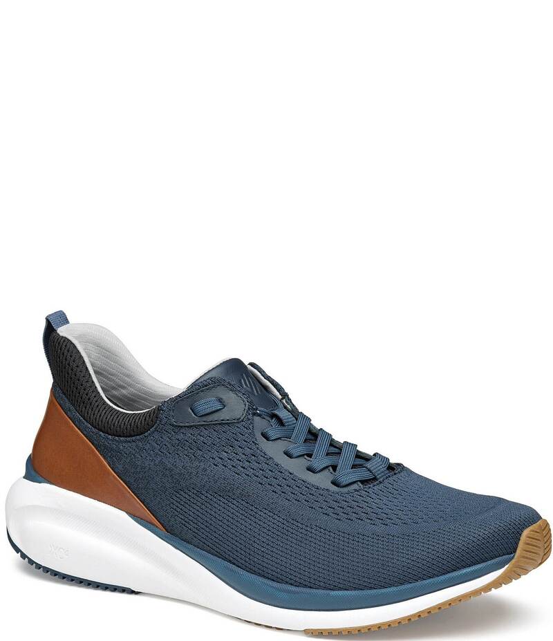 ジョンストンアンドマーフィー メンズ シューズ ドレスシューズ スニーカー ニット Johnston & Murphy Men's TR4-Sport Hybrid Knit Waterproof U-Throat Sneakers Navy ネイビー