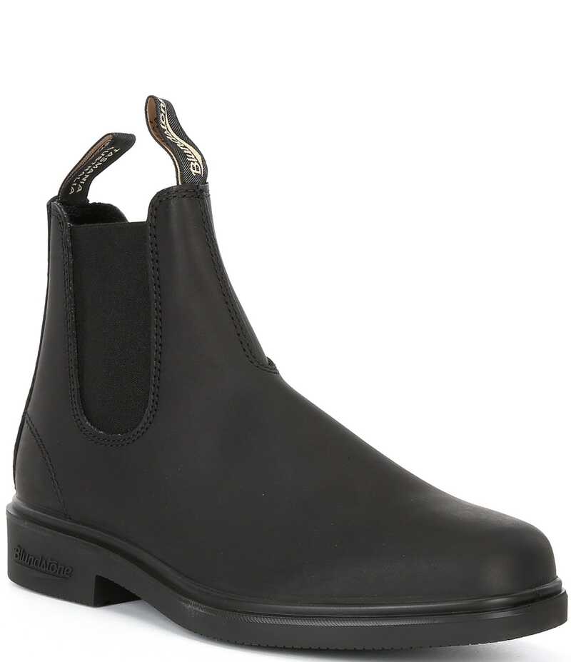 ブランド名石ころ メンズ シューズ ブーツ・レインブーツ チェルシーブーツ チェルシー ブーツ Blundstone Men\u0027s Dress Water-Resistant Chelsea Boots Black 黒いこと