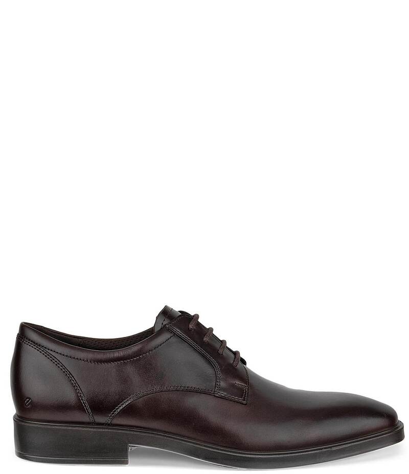 エコー メンズ シューズ ドレスシューズ オックスフォード レース ECCO Men's Milan Plain Toe Lace-Up Oxfords Cocoa Brown ブラウン