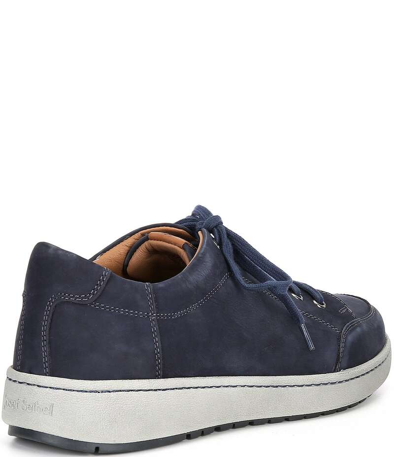 ジョセフセイベル メンズ シューズ ドレスシューズ スニーカー レース Josef Seibel Men's David 03 Nubuck Lace Up Sneakers Dark Blue ブルー