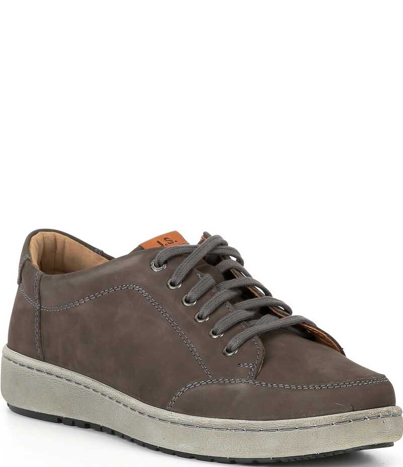 ジョセフセイベル メンズ シューズ ドレスシューズ スニーカー レース Josef Seibel Men's David 03 Nubuck Lace Up Sneakers Granite