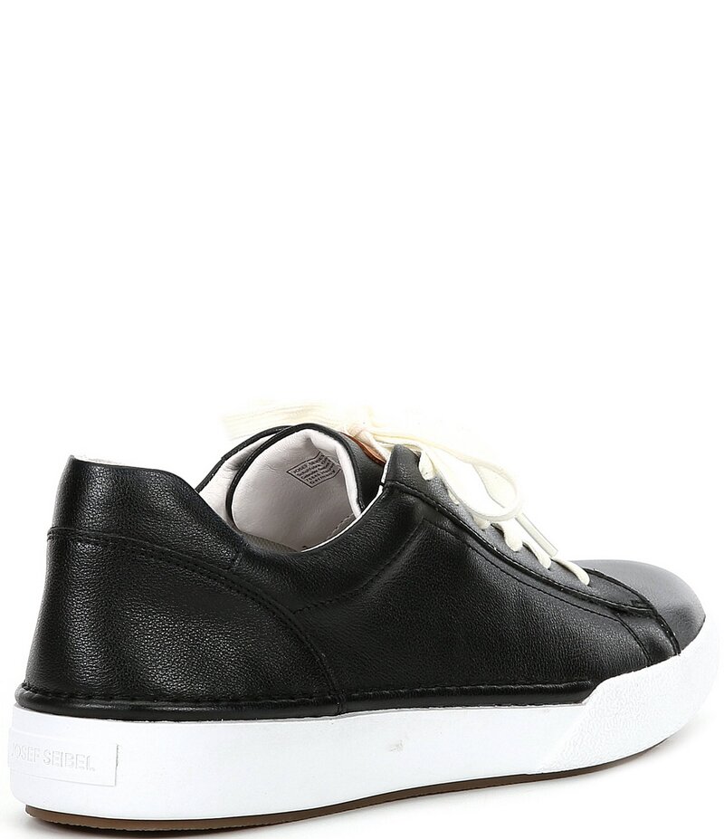 ジョセフセイベル レディース シューズ スニーカー レザー Josef Seibel Claire 01 Leather Sneakers Black ブラック|ReVida 店
