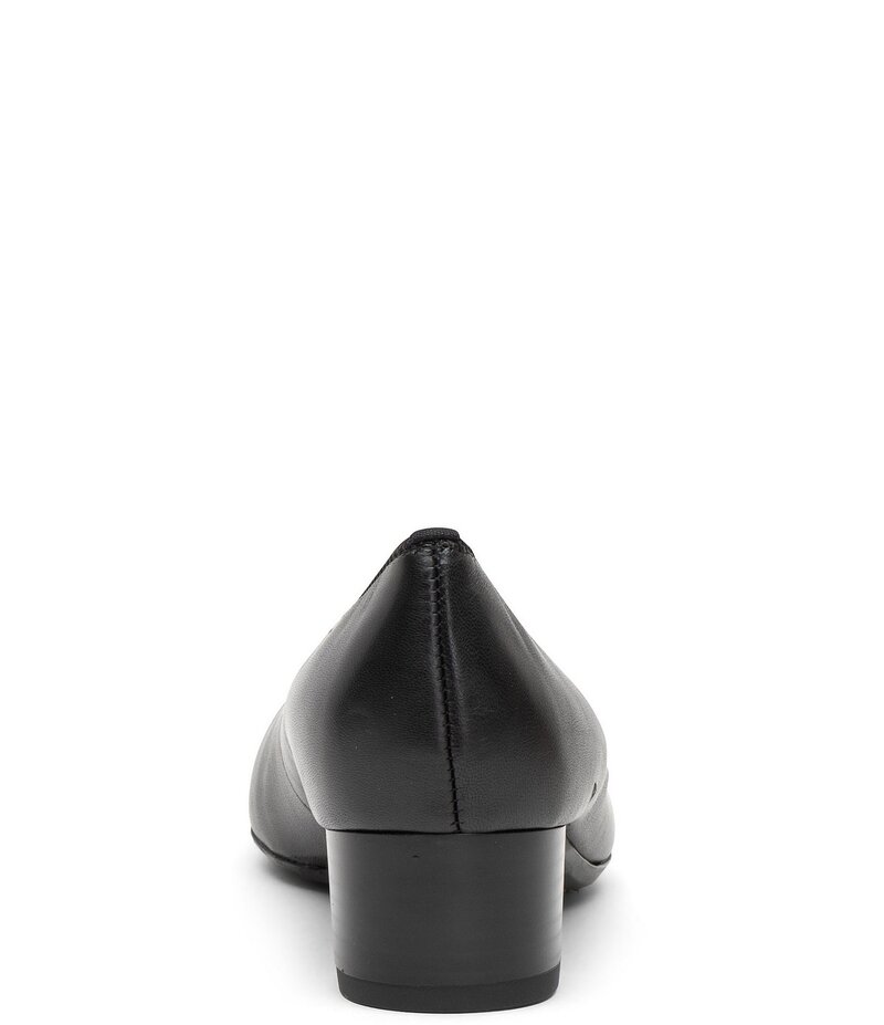 アラ レディース シューズ パンプス なめし革 踵 ara Vivian Leather Block Heel Pumps Black Leather 黒いこと