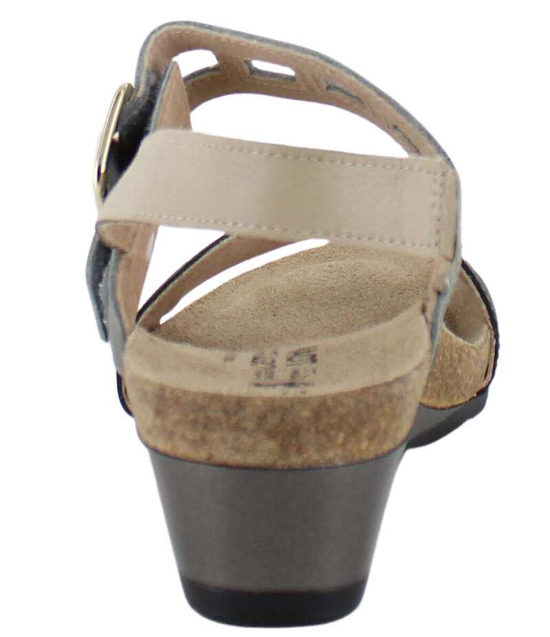 ナオト レディース シューズ サンダル Naot Dynasty Wedge Slingback Sandal Black/Fog Grey ブラック|ReVida 店