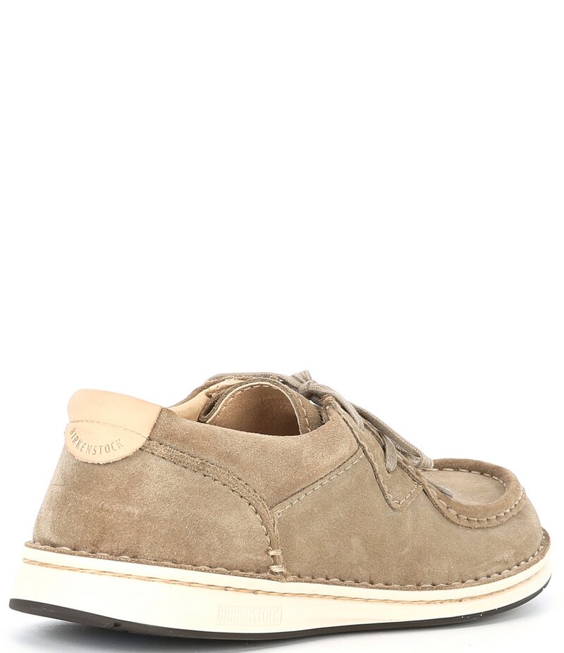 ビルケンシュトック メンズ シューズ ドレスシューズ スエード レース Birkenstock Men's Pasadena Suede Lace Up Moccasins Beige ベージュ