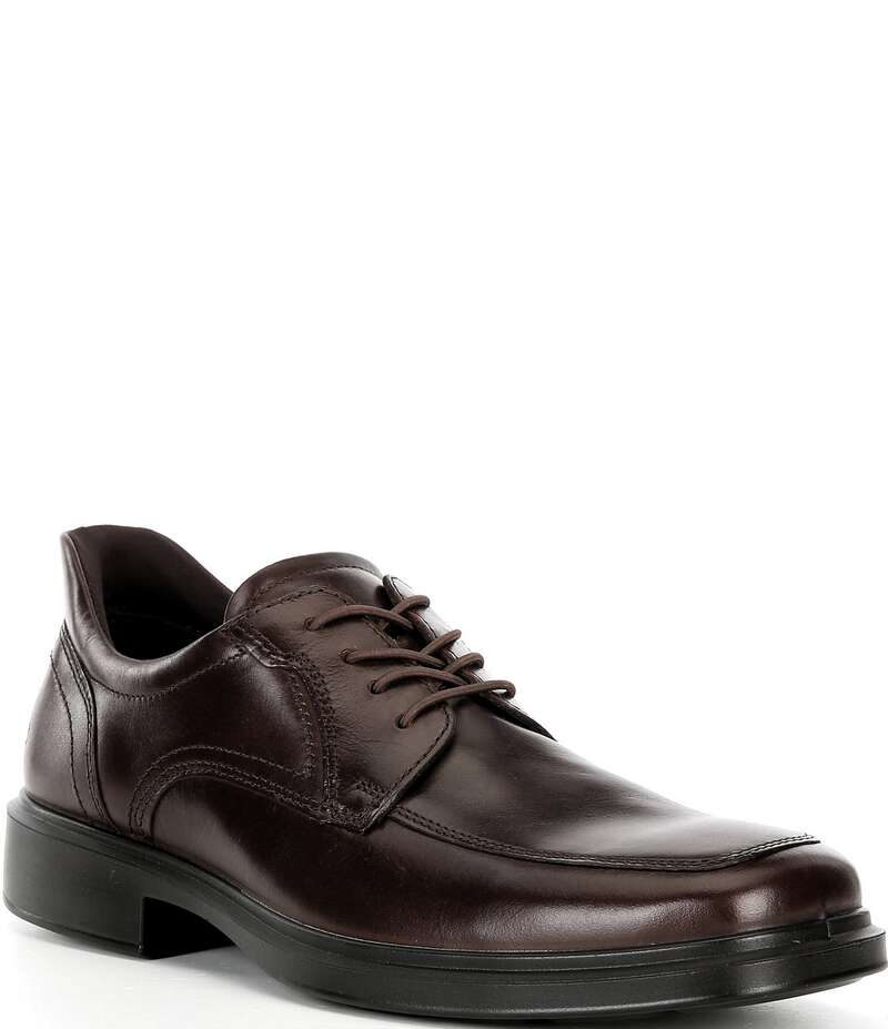 エコー メンズ シューズ ドレスシューズ オックスフォード ECCO Men's Helsinki 2.0 Easy Slip Apron Toe Oxfords Potting Soil