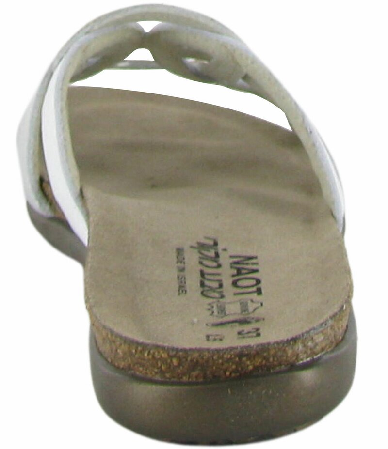 ナオト レディース シューズ パンプス サンダル Naot Liv Banded Slip On Sandals White/Silver/Gold 白いこと