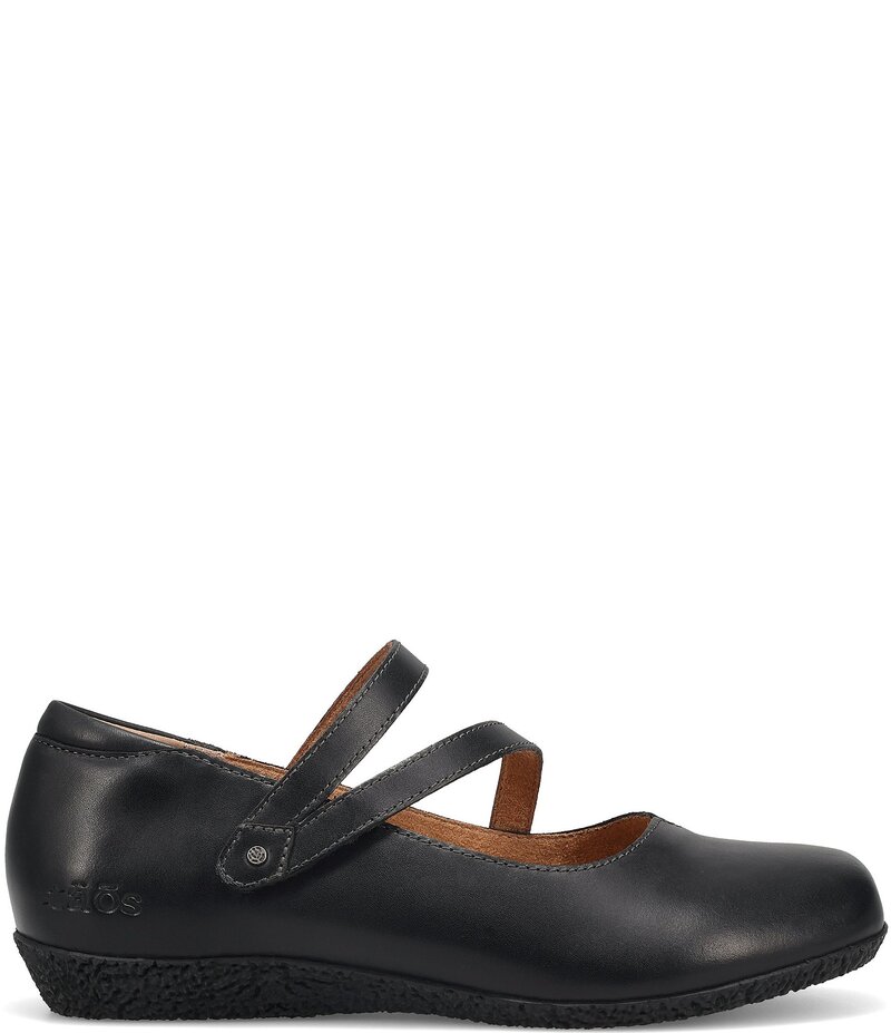 タオスフットウェア レディース シューズ パンプス なめし革 Taos Footwear Banter Leather Mary Jane Flats Black 黒いこと