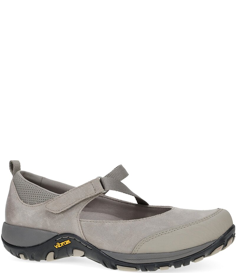ダンスコ レディース シューズ パンプス スエードクロス Dansko Primrose Suede V-Strap Mary Janes Taupe Burnished Suede トープ