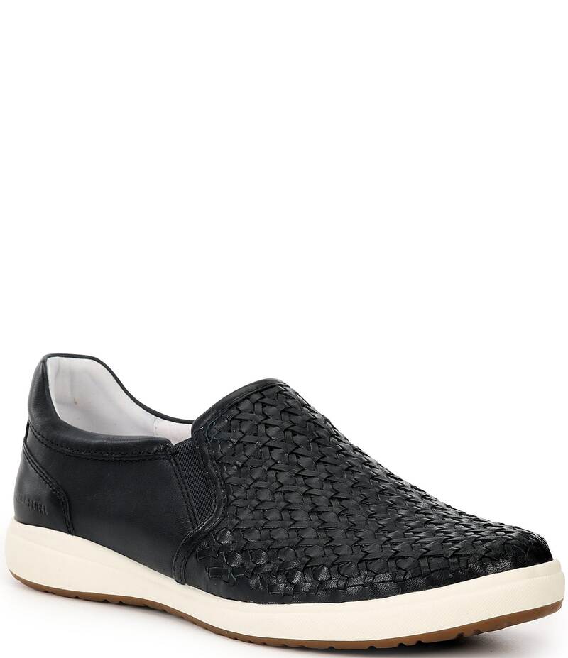 ジョセフセイベル レディース シューズ スニーカー レザー Josef Seibel Caren 72 Woven Leather Sneakers Indigo インディゴ