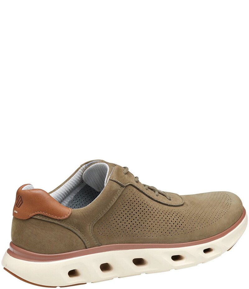 ジョンストンアンドマーフィー メンズ シューズ ドレスシューズ スニーカー レース Johnston & Murphy Men's Reactivate Nubuck U-Throat Lace Up Sneakers Taupe トープ｜ReVida 店