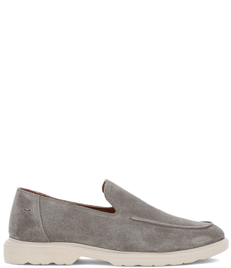 フライ メンズ シューズ スリッポン・ローファー スエード ローファー Frye Men's Connor Suede Venetian Loafers Steel