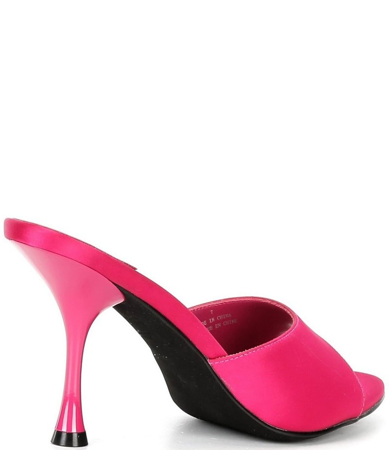 ジェフリー キャンベル レディース シューズ サンダル サテン Jeffrey Campbell Agent Satin Dress Slide Sandals Fuschia フューシャ|ReVida 店