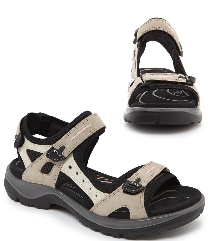 エコー レディース シューズ サンダル レザー ECCO Yucatan Adjustable Strap Leather Sandals Tan タン|ReVida 店