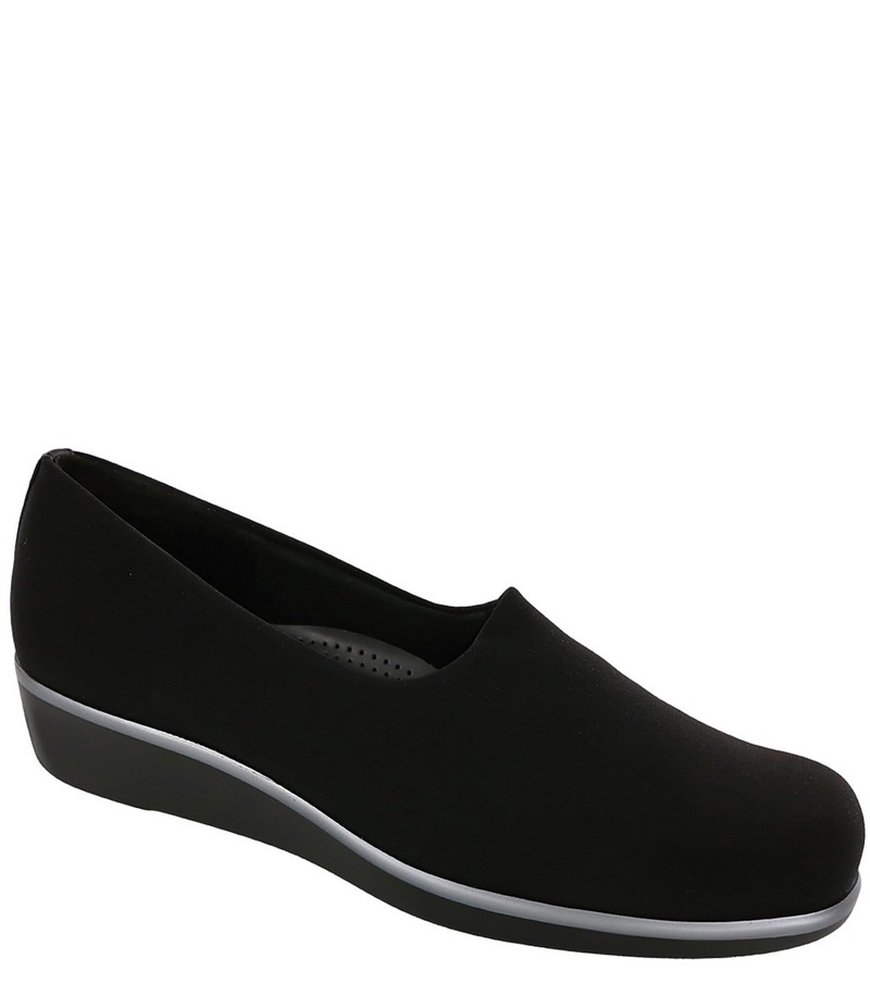 サス レディース シューズ サンダル SAS Bliss Flex Fabric Slip-Ons Black ブラック｜ReVida 店 33,670円