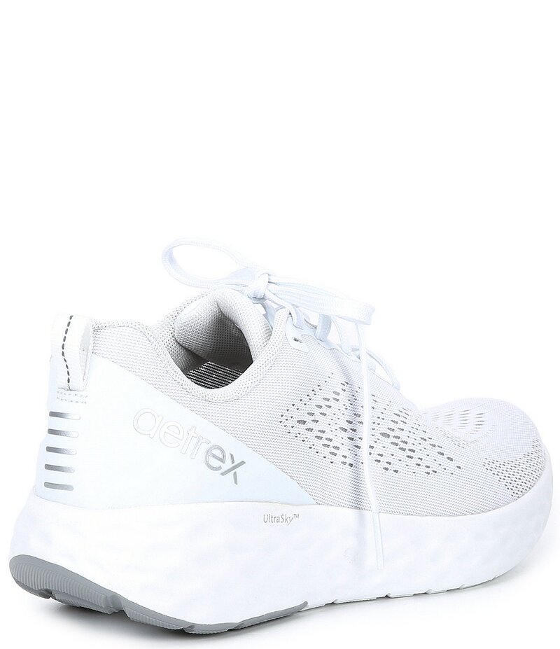 エイトレックス レディース シューズ スニーカー レース Aetrex Danika Lace-Up Sneakers White ホワイト