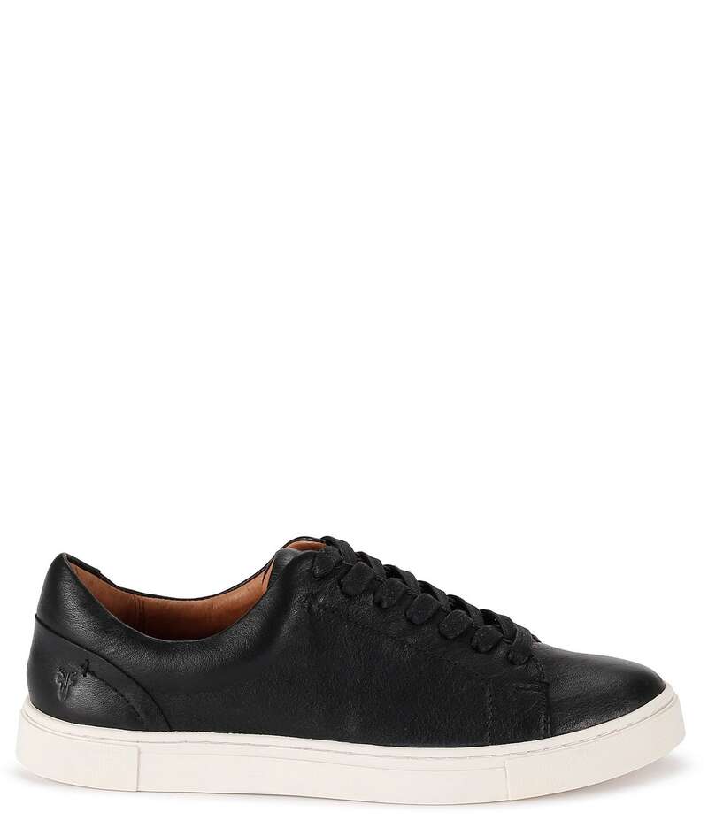 フライ レディース ボトムス カジュアルパンツ スニーカー レース レザー Frye Ivy Leather Lace Up Sneakers Black ブラック