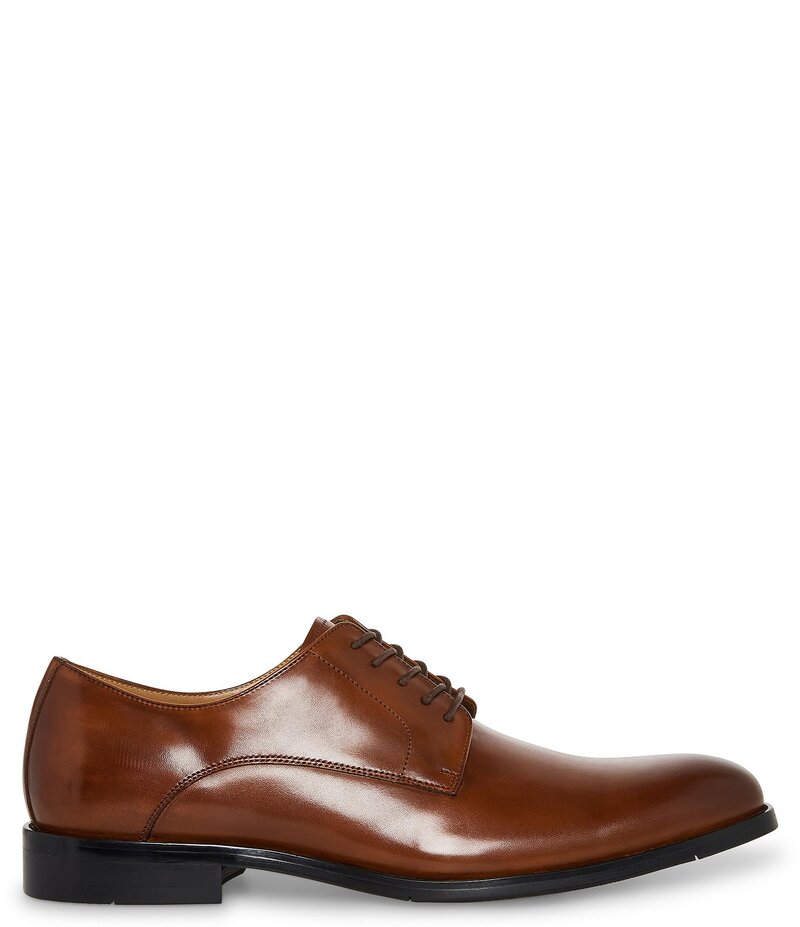 スティーブ マデン メンズ シューズ ドレスシューズ オックスフォード レザー Steve Madden Men's Daedric Leather Oxfords Tan タン｜ReVida 店 29,770円