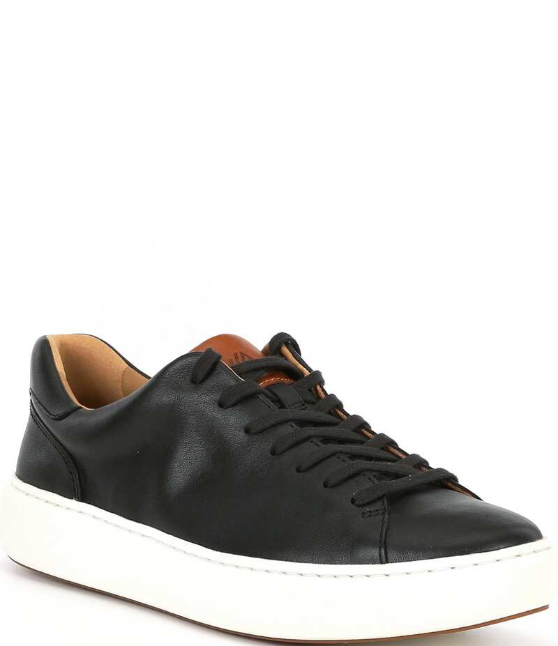 ジョンストンアンドマーフィー メンズ シューズ ドレスシューズ スニーカー レース レザー Johnston & Murphy Men's Anders Leather Lace-To-Toe Lace Up Sneakers Black ブラック
