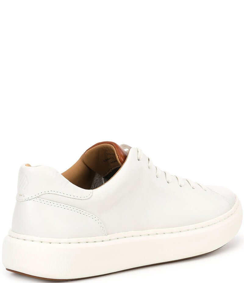 ジョンストンアンドマーフィー メンズ シューズ ドレスシューズ スニーカー レース レザー Johnston & Murphy Men's Anders Leather Lace-To-Toe Lace Up Sneakers White ホワイト